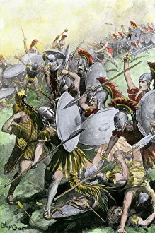 Defeat of Athenian army at Syracuse, 413 BC Defeat of Athenian army at Syracuse, 413 BC