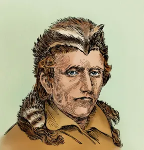American Frontier Illustrations Prints: Daniel Boone