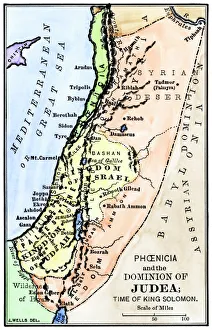 Map of ancient Palestine kingdoms of Judah and Israel Map of ancient Palestine kingdoms of Judah and Israel
