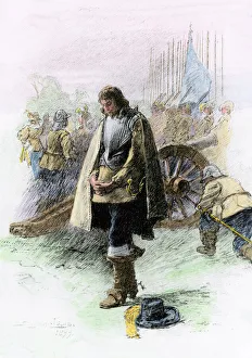 Oliver Cromwell at Edgehill, English Civil War Oliver Cromwell at Edgehill, English Civil War