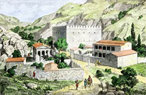 Road from ancient Athens to Eleusis Road from ancient Athens to Eleusis