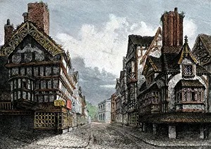 Shrewsbury, England, in the 1500s Shrewsbury, England, in the 1500s
