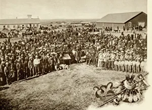 Sioux Nation at Standing Rock Reservation, ND, 1890 Sioux Nation at Standing Rock Reservation, ND, 1890
