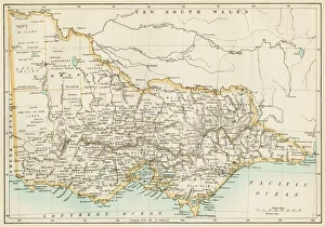 Victoria province, Australia, 1800s Victoria province, Australia, 1800s