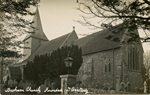 Bosham Holy Trinity Church Exterior Print