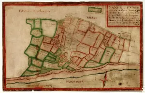 Prints of Map of the Manor of Middleton, surveyed by John Norden, showing land in the south-west of the Parish of Middleton West Sussex Prints: Print of 1606 Map of Middleton Manor