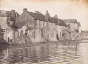 Prints of John Fletcher Collection West Sussex Record Office, Ref No PH 26114/29 West Sussex Prints: High Tide at Bosham Print, 1903 Watercolour on paper