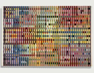 Yaacov Agam, Double Metamorphosis III Print