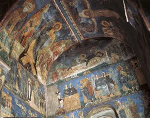 Fresco Painting Prints: The Church of Transfiguration of Our Saviour