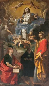 Immaculate Conception Art Prints: Immaculate Conception and Sts