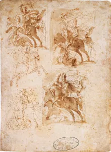 Italian Culture Prints: Study for the St