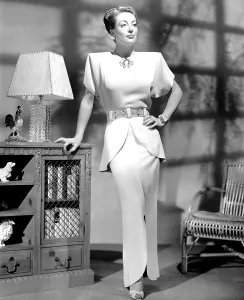 Vintage Women's Clothing Styles Prints: JOAN CRAWFORD, 1940s