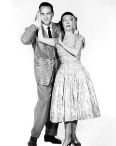 Vintage Television Sets Prints: YOUR SHOW OF SHOWS, (from left): Sid Caesar, Imogene Coca, 1950-54