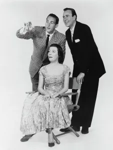 Classic Television Shows Prints: YOUR SHOW OF SHOWS, from left: Sid Caesar, Imogene Coca (seated), Carl Reiner, 1950-1954