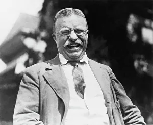 (1858-1919). 26th President of the United States. Photographed at Oyster Bay in 1912 shortly after his nomination by (1858-1919). 26th President of the United States. Photographed at Oyster Bay in 1912 shortly after his nomination by