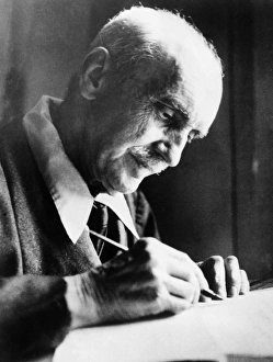 (1863-1952). American poet and philosopher. Photographed, c1950 (1863-1952). American poet and philosopher. Photographed, c1950