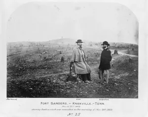 Print of Fort Sanders near Knoxville, Tennessee