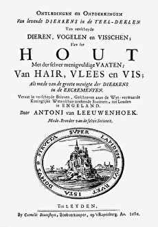 ANTON VAN LEEUWENHOEK (1632-1723). Dutch naturalist ANTON VAN LEEUWENHOEK (1632-1723). Dutch naturalist