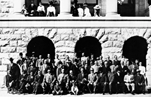 ARIZONA: STATEHOOD, 1912. The states first governor, George Wiley Paul Hunt, delivering ARIZONA: STATEHOOD, 1912. The states first governor, George Wiley Paul Hunt, delivering