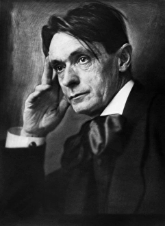 Austrian philosopher and social reformer. Photograph, 1919 Austrian philosopher and social reformer. Photograph, 1919