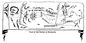 BATTLE OF MONMOUTH, 1778. Plan of the battle of Monmouth, New Jersey, 28 June 1778 BATTLE OF MONMOUTH, 1778. Plan of the battle of Monmouth, New Jersey, 28 June 1778