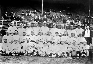 BOSTON RED SOX, 1916. Team photo of the Boston Red Sox, 1916 BOSTON RED SOX, 1916. Team photo of the Boston Red Sox, 1916