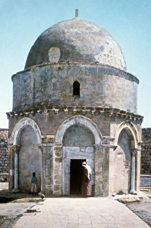 CHAPEL OF THE ASCENSION. The Chapel of the Ascension on Mount of Olives, Jersusalem CHAPEL OF THE ASCENSION. The Chapel of the Ascension on Mount of Olives, Jersusalem