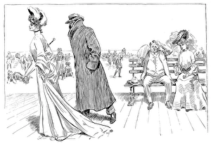 Charles Dana Gibson (1867-1944). American illustrator. After A Vain Search For Rest And Quiet Charles Dana Gibson (1867-1944). American illustrator. After A Vain Search For Rest And Quiet