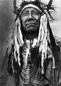 CHEYENNE CHIEF, c1910. The Cheyenne chief Two Moons. Photographed by Edward S CHEYENNE CHIEF, c1910. The Cheyenne chief Two Moons. Photographed by Edward S