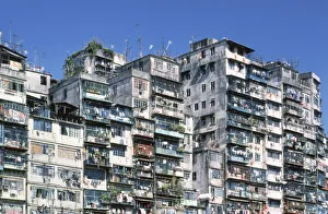 CHINA: KOWLOON, C1970. View of Kowloon walled city, China. Photograph, c1970 CHINA: KOWLOON, C1970. View of Kowloon walled city, China. Photograph, c1970
