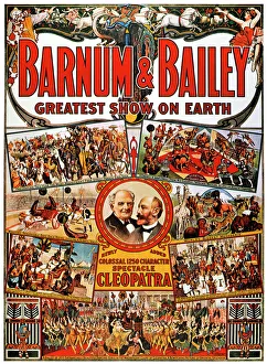 CIRCUS POSTER. Barnum & Bailey, c. 1912 CIRCUS POSTER. Barnum & Bailey, c. 1912