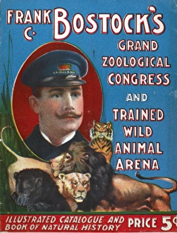 CIRCUS: PROGRAM, c1901. Frank C. Bostocks Grand Zoological Congress and Trained CIRCUS: PROGRAM, c1901. Frank C. Bostocks Grand Zoological Congress and Trained