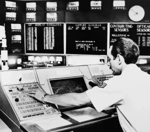 Cold War Prints: NORAD Monitoring Skylab Print