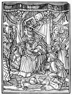 DANCE OF DEATH, 1538. Death and the Emperor DANCE OF DEATH, 1538. Death and the Emperor