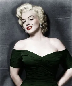 Prints of MARILYN MONROE (1926-1962). American cinema actress. Photograph, c1955 Actors And Actress Prints: Marilyn Monroe Print, c1955 Colorized Photograph