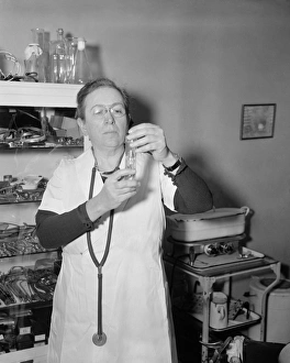 DOCTOR AND PATIENT, 1938. Dr. Kate B. Karpeles, president of the American Medical DOCTOR AND PATIENT, 1938. Dr. Kate B. Karpeles, president of the American Medical