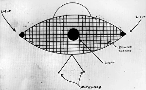A drawing made by the sheriffs department in Washtenaw County, Michigan, which was reportedly seen by farmers A drawing made by the sheriffs department in Washtenaw County, Michigan, which was reportedly seen by farmers