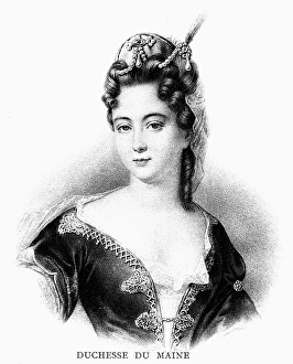 DUCHESSE DU MAINE (1676-1753). Anne-Louise-Benedicte de Bourbon-Conde, duchesse du Maine DUCHESSE DU MAINE (1676-1753). Anne-Louise-Benedicte de Bourbon-Conde, duchesse du Maine