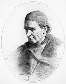 EDWARD BOUVERIE PUSEY (1800-1882). English theologian. Chalk drawing by George Richmond EDWARD BOUVERIE PUSEY (1800-1882). English theologian. Chalk drawing by George Richmond