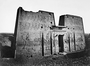 EGYPT: TEMPLE OF HORUS. The Temple of Horus at Edfu EGYPT: TEMPLE OF HORUS. The Temple of Horus at Edfu