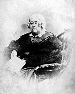 ELIZABETH PALMER PEABODY (1804-1894). American educator. Photographed 1887 ELIZABETH PALMER PEABODY (1804-1894). American educator. Photographed 1887