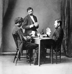 Temperance Movement History Prints: DRUNKARDs PROGRESS, c1874. The drinkers progress
