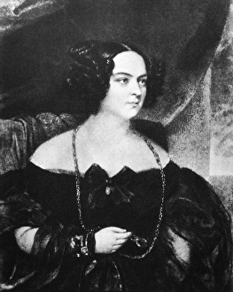 EVELINE RZEWUSKA HANSKA (1800-1882). Polish countess and wife of French writer EVELINE RZEWUSKA HANSKA (1800-1882). Polish countess and wife of French writer
