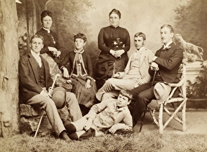 FAMILY GROUP, c1890. An American family. Photographed, c1890 FAMILY GROUP, c1890. An American family. Photographed, c1890