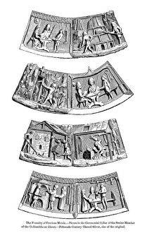 FOUNDRY, 15th CENTURY. The foundry of precious metals FOUNDRY, 15th CENTURY. The foundry of precious metals