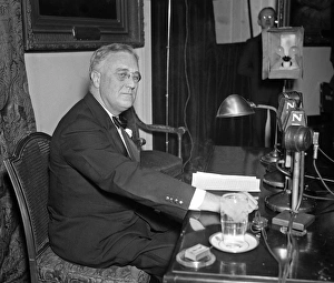 FRANKLIN D. ROOSEVELT (1882-1945). 32nd President of the United States. Photograph FRANKLIN D. ROOSEVELT (1882-1945). 32nd President of the United States. Photograph