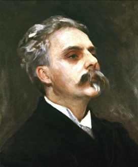 GABRIEL FAURE (1845-1924). French composer GABRIEL FAURE (1845-1924). French composer