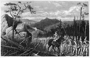 French And Indian War Prints: GENERAL BRADDOCKs MARCH