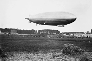 GERMAN AIRSHIP. The German airship ZR 3 GERMAN AIRSHIP. The German airship ZR 3