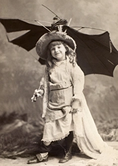 GIRL, 1889. American cabinet photograph, 1889 GIRL, 1889. American cabinet photograph, 1889